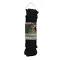 Cordepolyseter/polypropylène torsadée noire diamètre 8mm x l10m, STANDERS
