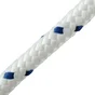 Corde polypropylène torsadée blanche diamètre 10mm x 15m, STANDERS