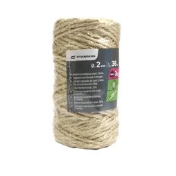 Ficelle sisal nature diamètre 2mm x l36m, STANDERS