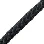 Corde polypropylène tressée creuse noire diamètre 10mm x l15m, STANDERS