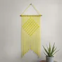 Ficelle polypropylène jaune fluo diamètre 1.5mm x l25m, STANDERS