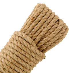 Corde jute torsadé STANDERS Diam.8 mm x L.10 m
