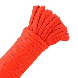 Ficelle polypropylène rouge diamètre 2.5mm x l10m, STANDERS