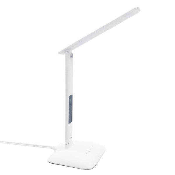 Lampe de bureau design Alex en plastique tactile led, INSPIRE, 820 lm blanc