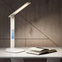 Lampe de bureau design Alex en plastique tactile led, INSPIRE, 820 lm blanc