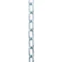 Chaine acier zingué maille courte diamètre 4mm longueur 2.5m 100kg, STANDERS