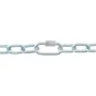 Chaine acier zingué maille courte diamètre 4mm longueur 2.5m 100kg, STANDERS