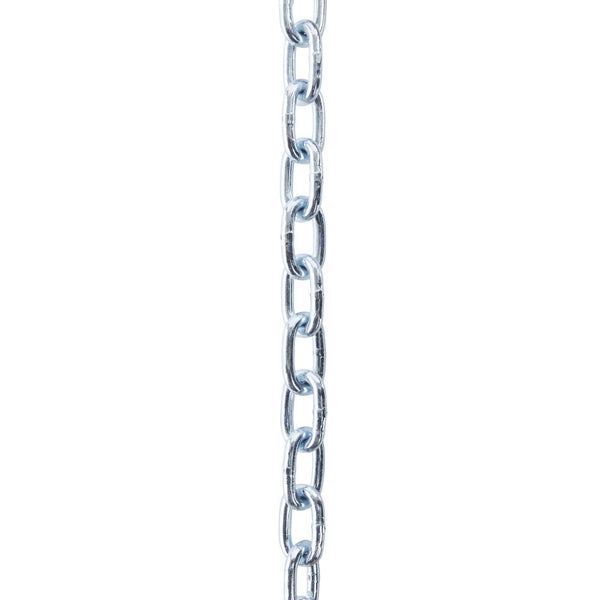 Chaine acier zingué maille courte diamètre 6mm longueur 2.5m 230kg, STANDERS