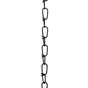 Chaine acier noire noué victor diamètre 1.4mm longueur 2.5m 8kg, STANDERS