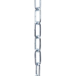 Chaine acier zingué maille longue diamètre 8mm longueur 1m 400kg, STANDERS