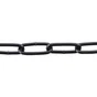 Chaine acier noir maille longue diamètre 4mm longueur 2.5m 100kg, STANDERS