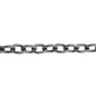 Chaine acier noire non soudé diamètre 2mm longueur 2.5m 2kg, STANDERS