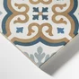 Carrelage sol / mur effet ciment bleu Patrimony l.20 x L.20 cm FRASSINORO GRESMA