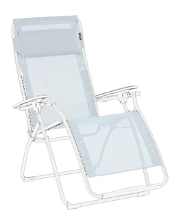 Toile de rechange pour relaxe, Futura, bleu ciel