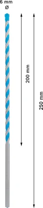 Fôret Multi-materiaux CYL-9 EXPERT 6x200x250