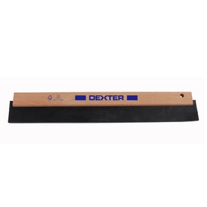 Raclette caoutchouc, manche bois, 450 mm, DEXTER