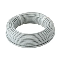 Câble acier gaine pvc diamètre 2/3mm longueur 25m, STANDERS