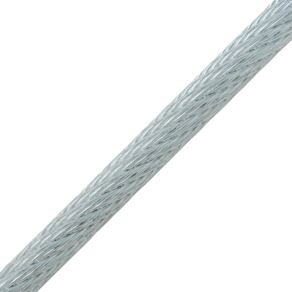 Câble acier gaine pvc diamètre 2.9/4mm longueur 25m, STANDERS