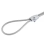 Câble acier gaine pvc diamètre 2.9/4mm longueur 25m, STANDERS