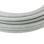 Câble acier gaine pvc diamètre 6mm longueur 10 m, STANDERS