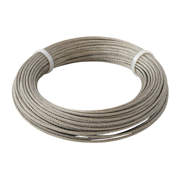 Câble inox a4 diamètre 2mm longueur 25m, STANDERS