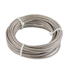 Câble inox a4 diamètre 2.9mm longueur 5m, STANDERS