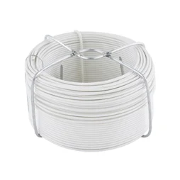 Fil acier plastifié blanc diamètre 1.4mm longueur 30m 2kg, STANDERS