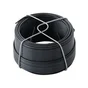 Fil acier plastifié noir diamètre 1.4mm longueur 30m 2kg, STANDERS