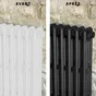 Peinture aérosol relook tout radiateur MAISON DECO noir mat 0.400 L