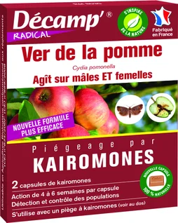 Kairomone contre le ver de la pomme attractif