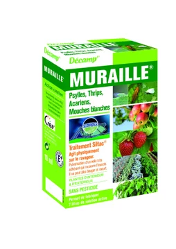 Muraille psylles thrips mouches acariens