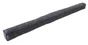 Bas de porte carré à coller textile (bourrelet),  L.95 cm gris