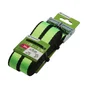 Sangle à griffes  largeur 25mm x longueur 2.75m verte 200kg, STANDERS lot de 2