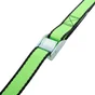Sangle à griffes  largeur 25mm x longueur 5m verte 200kg, STANDERS