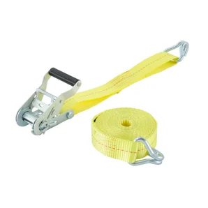 Sangle à cliquet + Crochet largeur 38mm x longueur 5m jaune 1000kg, STANDERS