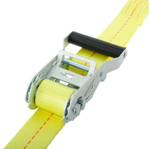 Sangle à cliquet + Crochet largeur 38mm x longueur 5m jaune 1000kg, STANDERS