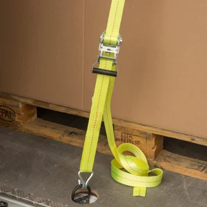 Sangle à cliquet + Crochet largeur 38mm x longueur 5m jaune 1000kg, STANDERS