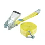 Sangle à cliquet + Crochet largeur 50mm x longueur 6m jaune 2000 kg, STANDERS
