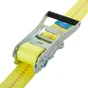 Sangle à cliquet + Crochet largeur 50mm x longueur 6m jaune 2000 kg, STANDERS