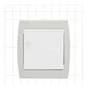 Cadre encastrement pour boite aux lettres H.41.7 x l.37.8 x P.35.9cm RENZ, blanc