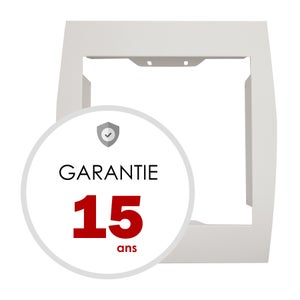 Cadre encastrement pour boite aux lettres H.41.7 x l.37.8 x P.35.9cm RENZ, blanc