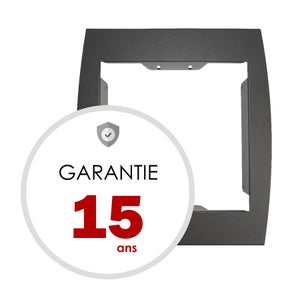 Cadre pour boite aux lettres H.41.7 x l.37.8 x P.35.9 cm RENZ, gris