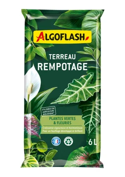 Terreau de rempotage ALGOFLASH 6L
