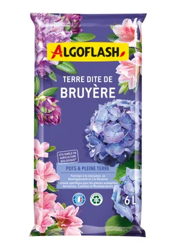 Terre de bruyére, ALGOFLASH, 6 litres