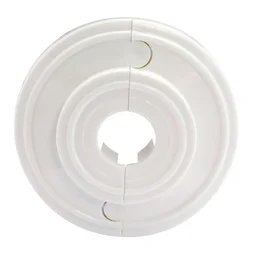 Rosace de finition blanche diam. 14 mm