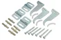 Jeu de 3 fixations pour radiateur aluminium