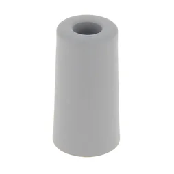Butée de porte CHRISLIGNE Bu170/75/12w caoutchouc gris L.3.9 x H.7.5 x l.3.9 cm