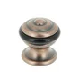 Butée de porte à fixer au sol CHRISLIGNE alu patiné, L.3 x H.3 x l.3 cm