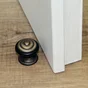 Butée de porte à fixer au sol CHRISLIGNE alu patiné doré, L.3 x H.3 x l.3 cm