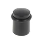 Butée de porte à fixer au sol CHRISLIGNE alu mat noir, L.3.4 x H.4 x l.3.4 cm